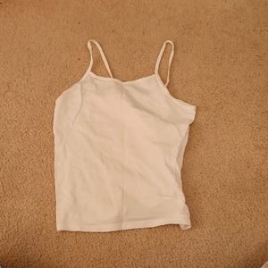 White tank top